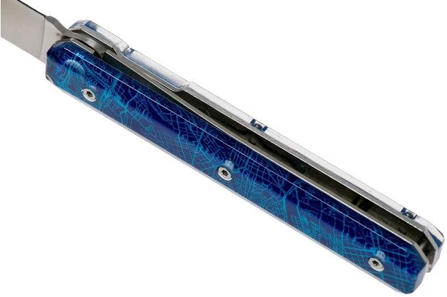 Akinod Utility Folding Knife 18H07 Downtown Blue, Gentleman's Knife Akinod Utility Folding Knife 18H07 Downtown Blue, Gentleman's Knife -Gentleman’s Knives Popular Shop AIA03M00012 05 akinod