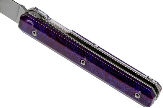 Akinod Utility Folding Knife 18H07 Downtown Purple, Gentleman's Knife Akinod Utility Folding Knife 18H07 Downtown Purple, Gentleman's Knife -Gentleman’s Knives Popular Shop AIA03M00014 05 akinod