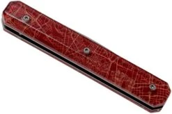 Akinod Utility Folding Knife 18H07 Downtown Red, Gentleman's Knife -Gentleman’s Knives Popular Shop AIA03M00015 04 akinod