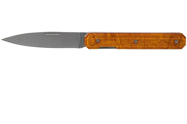 Akinod Utility Folding Knife 18H07 Downtown Orange, Gentleman's Knife Akinod Utility Folding Knife 18H07 Downtown Orange, Gentleman's Knife -Gentleman’s Knives Popular Shop AIA03M00016 01 akinod