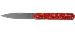 Akinod Utility Folding Knife 18H07 Red Helianthemum, Gentleman's Knife