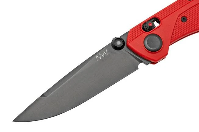 ANV Knives A100, Elmax, Red FRN, Alock, A100-003 Pocket Knife ANV Knives A100, Elmax, Red FRN, Alock, A100-003 Pocket Knife -Gentleman’s Knives Popular Shop ANVA100 003 03 anv