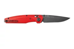 ANV Knives A100 CPM MAGNACUT, DLC, Alock, GRN Red ANVA100-009, Pocket Knife -Gentleman’s Knives Popular Shop ANVA100 006 02 anvknives