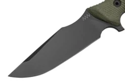 ANV Knives M311 SPELTER DLC Elmax, Olive Micarta Handle, Black Kydex Sheath, Survival Knife -Gentleman’s Knives Popular Shop ANVM311 002 03 anv