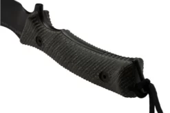 ANV Knives M311 SPELTER DLC Elmax Black Handle, Black Kydex Sheath, Survival Knife -Gentleman’s Knives Popular Shop ANVM311 003 04 anv