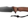 ANV M311 Spelter DLC Elmax, Brown Handle, M311, Black Kydex Sheath, Survival Knife