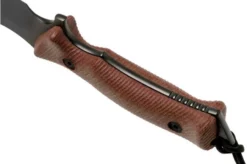 ANV M311 Spelter DLC Elmax, Brown Handle, M311, Black Kydex Sheath, Survival Knife -Gentleman’s Knives Popular Shop ANVM311 04 anv knives