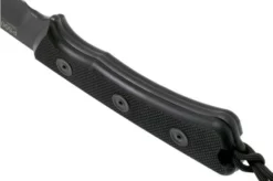 ANV P500, Sleipner, DLC, Black Leather Seath, ANVP500-007, Survival Knife -Gentleman’s Knives Popular Shop ANVP500 007 04 anv knives