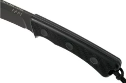 ANV P500, Sleipner, DLC, Black Leather Seath, ANVP500-007, Survival Knife -Gentleman’s Knives Popular Shop ANVP500 007 05 anv knives