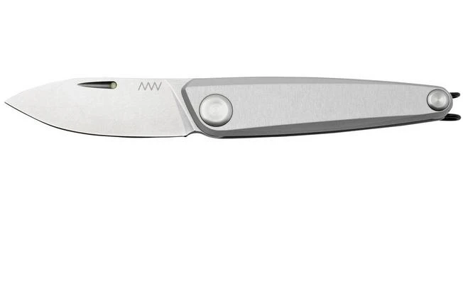 ANV Z050 Sleipner, Silver Handle, Z050-003, Slipjoint Pocket Knife ANV Z050 Sleipner, Silver Handle, Z050-003, Slipjoint Pocket Knife -Gentleman’s Knives Popular Shop ANVZ050 003 01 anv