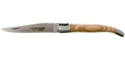 Laguiole En Aubrac Pocket Knife 7 Cm Olive Wood, L0207OLI-SSB1