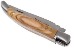 Laguiole En Aubrac Pocket Knife 7 Cm Olive Wood, L0207OLI-SSB1 -Gentleman’s Knives Popular Shop AUL0207OLI SSB1 04 laguiole en aubrac aul0207oli ssb1 04