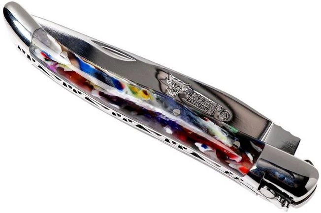 Laguiole En Aubrac 10 Cm Pocket Knife Harlequin Acrylic, L0210ARLI-FSI1 Laguiole En Aubrac 10 Cm Pocket Knife Harlequin Acrylic, L0210ARLI-FSI1 -Gentleman’s Knives Popular Shop AUL0210ARLI FSI1 04 laguiole en aubrac aul0210arli fsi1 04