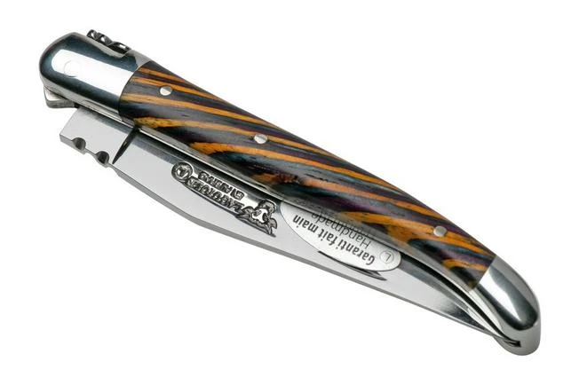 Laguiole En Aubrac Samba Yellow L0210SAJIFSJ1 Samba Wood, Polished, Laguiole Pocket Knife, 10 Cm Laguiole En Aubrac Samba Yellow L0210SAJIFSJ1 Samba Wood, Polished, Laguiole Pocket Knife, 10 Cm -Gentleman’s Knives Popular Shop AUL0210SAJIFSJ1 04 laguioleaubrac