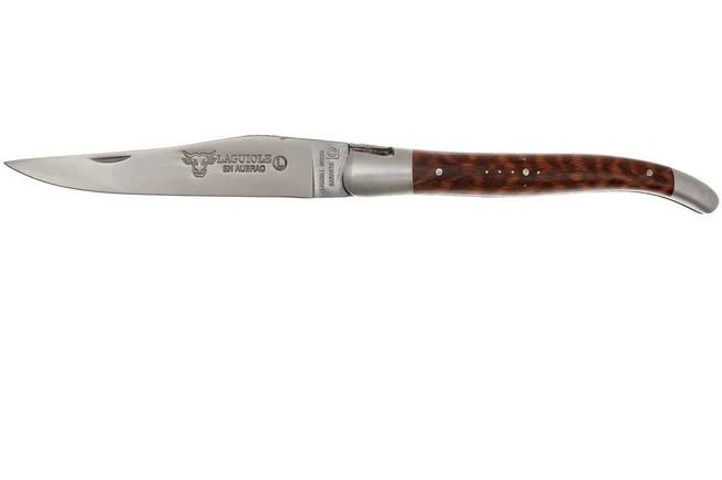 Laguiole En Aubrac HP 12cm Snake Wood Hand-filed L0212AMH-FSI1 Laguiole En Aubrac HP 12cm Snake Wood Hand-filed L0212AMH-FSI1 -Gentleman’s Knives Popular Shop AUL0212AMH FSI1 01 laguiole en aubrac aul0212amh fsi1 01