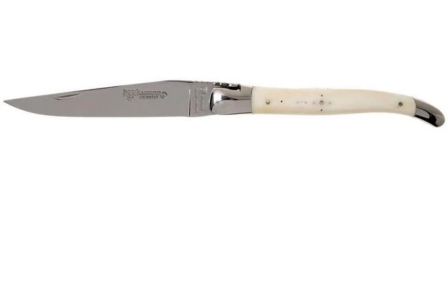 Laguiole En Aubrac Classic 12cm White Bone L0212OSI-FSI1 Laguiole En Aubrac Classic 12cm White Bone L0212OSI-FSI1 -Gentleman’s Knives Popular Shop AUL0212OSI FSI1 01 laguiole en aubrac aul0212osi fsi1 01
