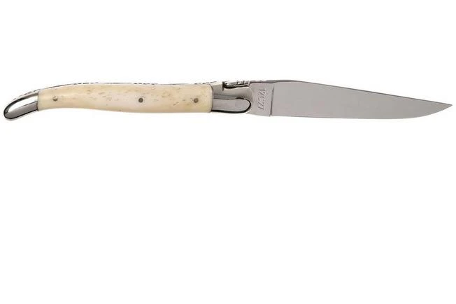 Laguiole En Aubrac Classic 12cm White Bone L0212OSI-FSI1 Laguiole En Aubrac Classic 12cm White Bone L0212OSI-FSI1 -Gentleman’s Knives Popular Shop AUL0212OSI FSI1 02 laguiole en aubrac aul0212osi fsi1 02