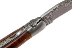 Laguiole En Aubrac 12 Cm Balbach Damast, Thuya Wood L0212THI/FDBB1 Laguiole Knife -Gentleman’s Knives Popular Shop AUL0212THI FDBB1 06 laguiole en aubrac