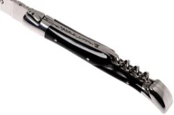 Laguiole En Aubrac 12 Cm Pocket Knife With Corkscrew Horn, L0312CPI-SSI1 -Gentleman’s Knives Popular Shop AUL0312CPI SSI1 08 laguiole en aubrac aul0312cpi ssi1 08