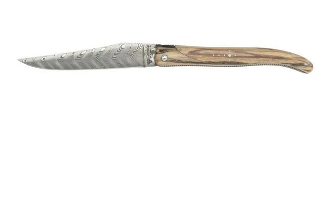 Laguiole En Aubrac Le Perlé 12 Cm L0512WA6J3DB Balbach Damast Full Handle Beech Wood Laguiole En Aubrac Le Perlé 12 Cm L0512WA6J3DB Balbach Damast Full Handle Beech Wood -Gentleman’s Knives Popular Shop AUL0512WA6J3DB 01 laguioleaubrac