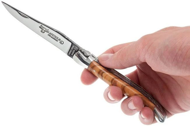 Laguiole En Aubrac 12cm Double Plates, Olive Burl Hand-filed, L0712LLI-FSJ1 Laguiole En Aubrac 12cm Double Plates, Olive Burl Hand-filed, L0712LLI-FSJ1 -Gentleman’s Knives Popular Shop AUL0712LLI FSJ1 07 laguiole en aubrac aul0712lli fsj1 07