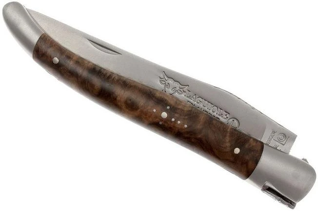 Laguiole En Aubrac 12cm Double Plates, Walnut Burl Hand-filed, L0712LYI-FSB1 Laguiole En Aubrac 12cm Double Plates, Walnut Burl Hand-filed, L0712LYI-FSB1 -Gentleman’s Knives Popular Shop AUL0712LYI FSB1 03 laguiole en aubrac aul0712lyi fsb1 03