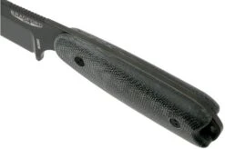 Bradford Guardian 3.5T Tanto, 3D Black Micarta Guardian 3.5T M390, Black DLC 3.5T-101B -Gentleman’s Knives Popular Shop BDK 35T 101B 05 bradford knives
