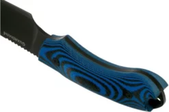 Bradford Guardian 4, 3D Black-Blue G10 Guardian 4 CPM 3V, Full Flat Black DLC 4FH-113B-3V -Gentleman’s Knives Popular Shop BDK 4FH 113B 3V 04 bradford knives