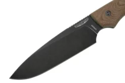 Bradford Knives Guardian 5, 5S-104N-3V, 3D Natural Micarta, CPM-3V, Sabre Grind, Nimbus Blackwashed Finish, Fixed Knife -Gentleman’s Knives Popular Shop BDK 5S 104N 3V 03 bradford