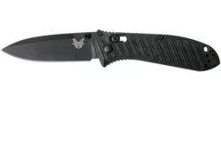 Benchmade Mini Presidio II Ultra 575BK-1 Black Pocket Knife, Plain Edge