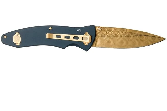 Böker Tirpitz Damast Gold Limited Edition 110194DAM Pocket Knife Böker Tirpitz Damast Gold Limited Edition 110194DAM Pocket Knife -Gentleman’s Knives Popular Shop BO110194DAM 02 boker