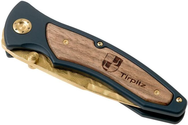 Böker Tirpitz Damast Gold Limited Edition 110194DAM Pocket Knife Böker Tirpitz Damast Gold Limited Edition 110194DAM Pocket Knife -Gentleman’s Knives Popular Shop BO110194DAM 04 boker