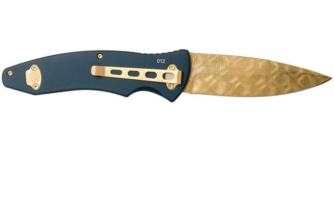 Böker Tirpitz Damast Gold 42 Limited Edition 110196DAM Pocket Knife Böker Tirpitz Damast Gold 42 Limited Edition 110196DAM Pocket Knife -Gentleman’s Knives Popular Shop BO110196DAM 02 boker