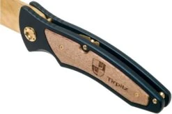 Böker Tirpitz Damast Gold 42 Limited Edition 110196DAM Pocket Knife 7 Böker Tirpitz Damast Gold 42 Limited Edition 110196DAM Pocket Knife -Gentleman’s Knives Popular Shop BO110196DAM 08 boker