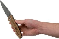 Böker Tirpitz Damast Wood 42 Limited Edition 110197DAM Pocket Knife -Gentleman’s Knives Popular Shop BO110197DAM 09 boker