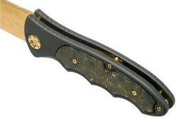 Böker Leopard-Damascus III Gold 42 110229DAM Limited Edition Pocket Knife -Gentleman’s Knives Popular Shop BO110229DAM 07 boker