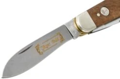 Böker Jagdmesser Quadro Jäger Gold 110646 Hunting Knife With Leather Sheath -Gentleman’s Knives Popular Shop BO110646 03 boker