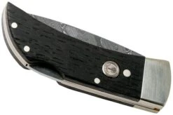 Böker Pocket Bog Oak Damascus 111108DAM Gentleman's Knives -Gentleman’s Knives Popular Shop BO111108DAM 04 boker