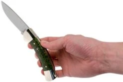 Böker 3000 Curly Birch Jade Green 118000 Gentleman's Knife -Gentleman’s Knives Popular Shop BO118000 08 boker