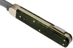 Böker Mono Damascus, Curly Birch Green 118030DAM Hunting Knife -Gentleman’s Knives Popular Shop BO118030DAM 07 boker