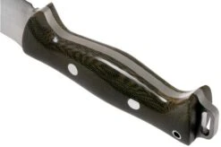 Bark River Bravo 2 CPM 3V, Green Canvas Micarta Outdoor Knife -Gentleman’s Knives Popular Shop BRK07 221GCM 04 bark river knives