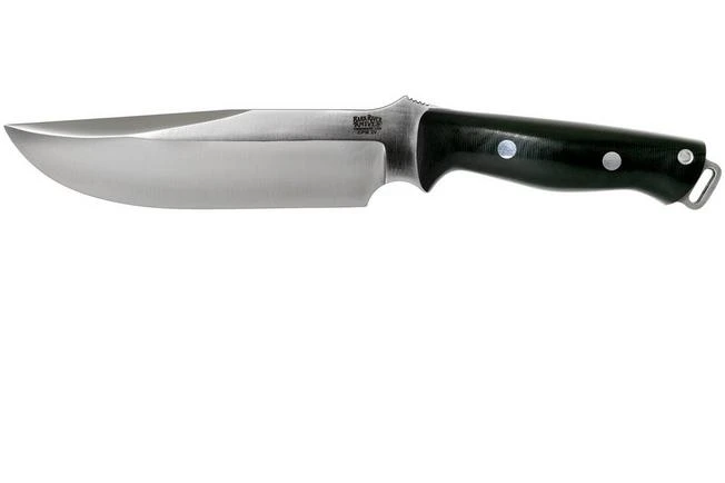 Bark River Bravo Survivor CPM 3V Black Canvas Micarta Bark River Bravo Survivor CPM 3V Black Canvas Micarta -Gentleman’s Knives Popular Shop BRK07 226BRKC 01 bark river knives