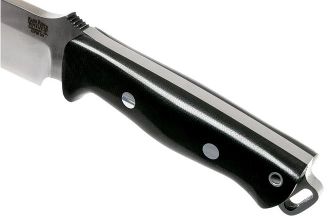 Bark River Bravo Survivor CPM 3V Black Canvas Micarta Bark River Bravo Survivor CPM 3V Black Canvas Micarta -Gentleman’s Knives Popular Shop BRK07 226BRKC 05 bark river knives