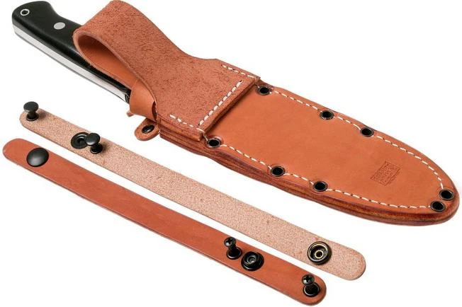 Bark River Bravo Survivor CPM 3V Black Canvas Micarta Bark River Bravo Survivor CPM 3V Black Canvas Micarta -Gentleman’s Knives Popular Shop BRK07 226BRKC 08 bark river knives