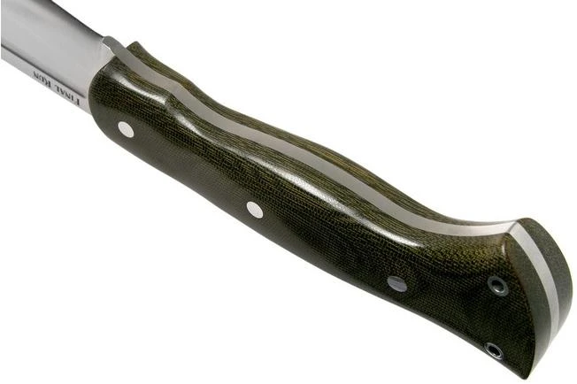 Bark River JX5 Vengeful 1 CPM 3V Green Canvas Micarta Machete Bark River JX5 Vengeful 1 CPM 3V Green Canvas Micarta Machete -Gentleman’s Knives Popular Shop BRK10 123GCM 04 bark river knives