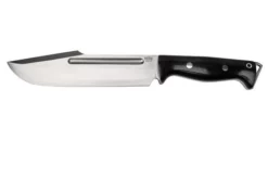 Bark River Bravo Tope Recon CPM 3V Black Canvas Micarta, Survival Knife