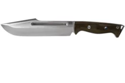 Bark River Bravo Tope Recon CPM 3V Green Canvas Micarta Rampless Survival Knife