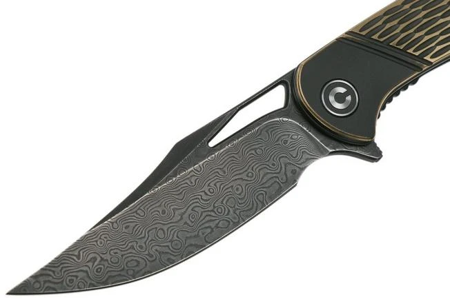 Civivi Dogma C2005DS-1 Damascus, Brass Pocket Knife Civivi Dogma C2005DS-1 Damascus, Brass Pocket Knife -Gentleman’s Knives Popular Shop CIC2005DS 1 03 civivi