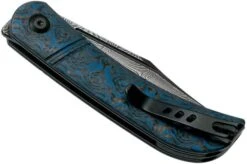Civivi Appalachian Drifter C2015DS-2 Damascus, Blue G10 Rose Carbon Fibre Gentleman's Knife -Gentleman’s Knives Popular Shop CIC2015DS 2 04 civivi