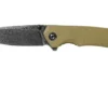 Civivi Brazen C2102DS-2 Damascus Droppoint, Olive Micarta Pocket Knife